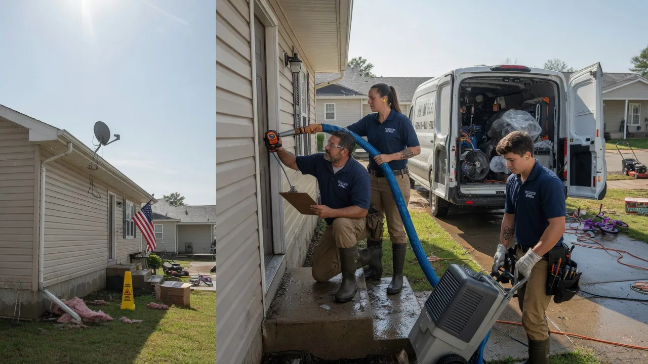 Ceiling Water Damage Restoration in Dibble, OK near me